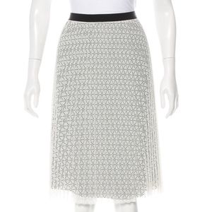 NWT Joie Perforated Knee-Length Skirt